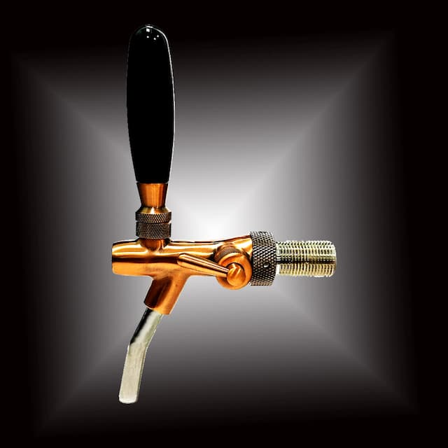 Кран пивной, с компенсатором, медь (Китай)