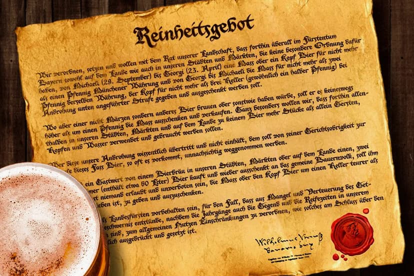 Das Reinheitsgebot - закон о чистоте пива. Почему не стоит в это верить.