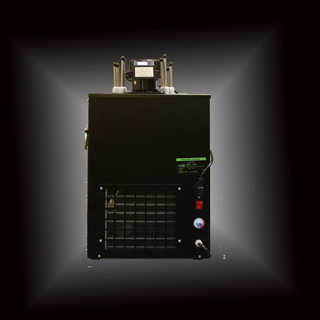 Охладитель пива N-70 проточный подстоечный