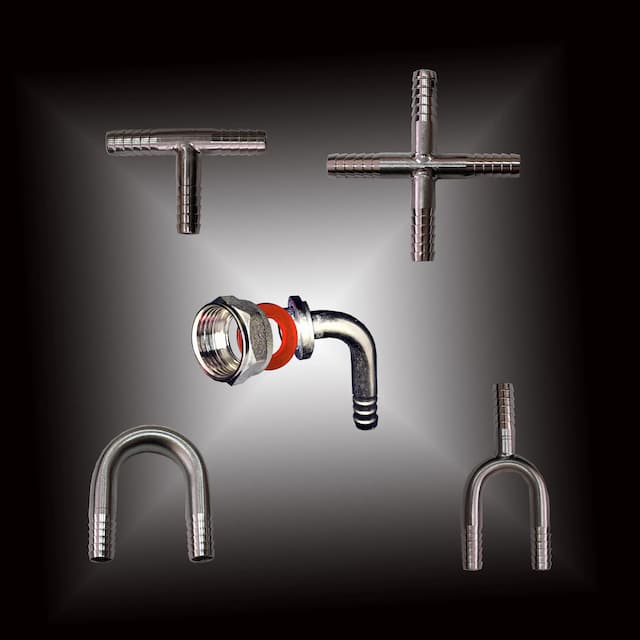 Шланги и комплектующие для монтажа