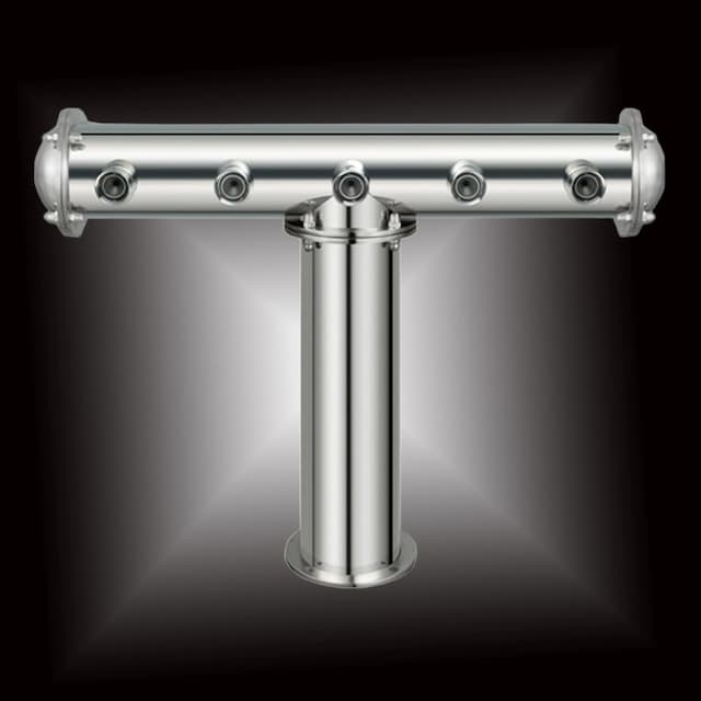 Пивная Колонна Т-5 хром, без подсветки