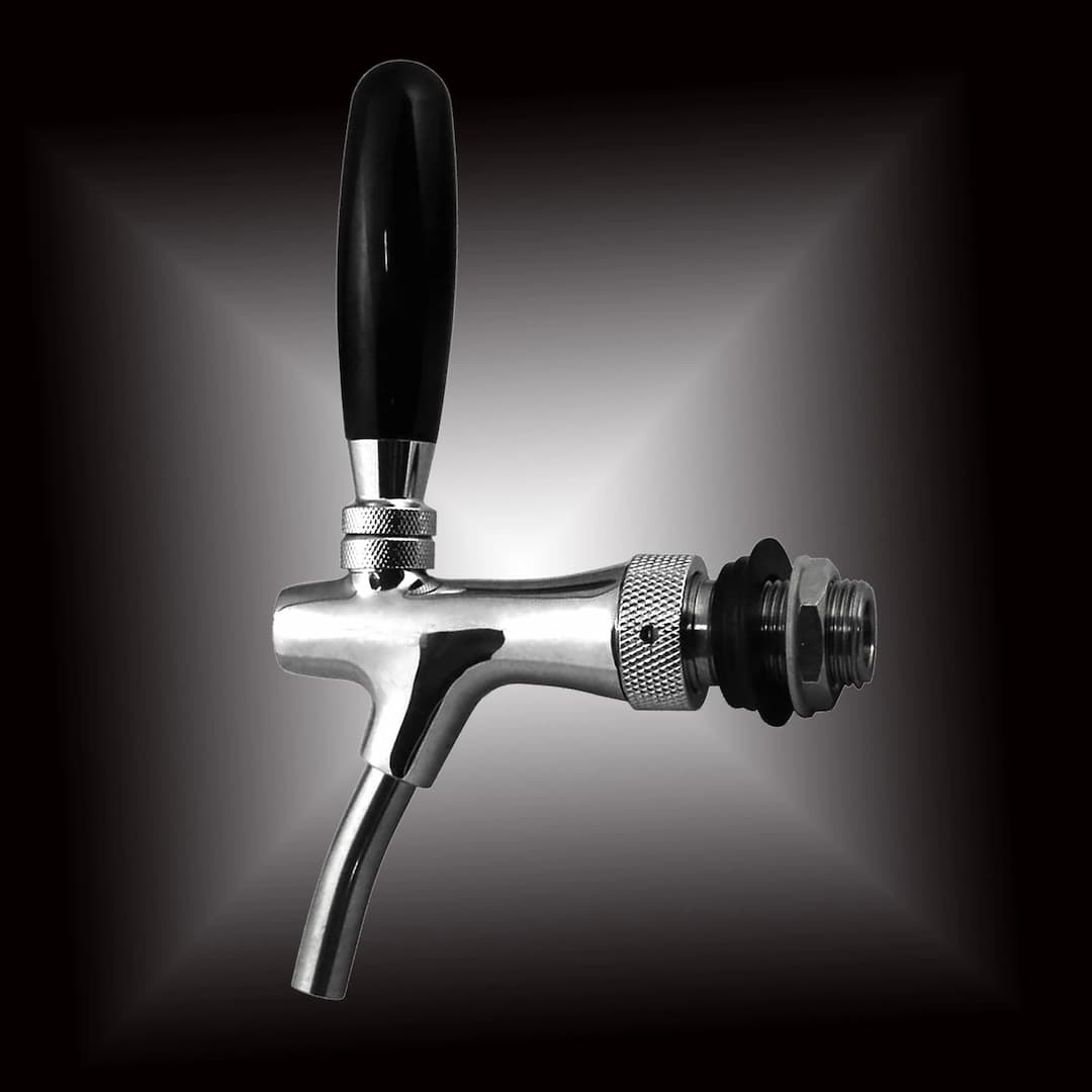 Кран пивной, с компенсатором, хром (Китай) 