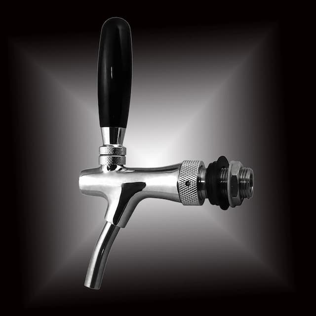 Кран пивной, с компенсатором, хром (Китай) 