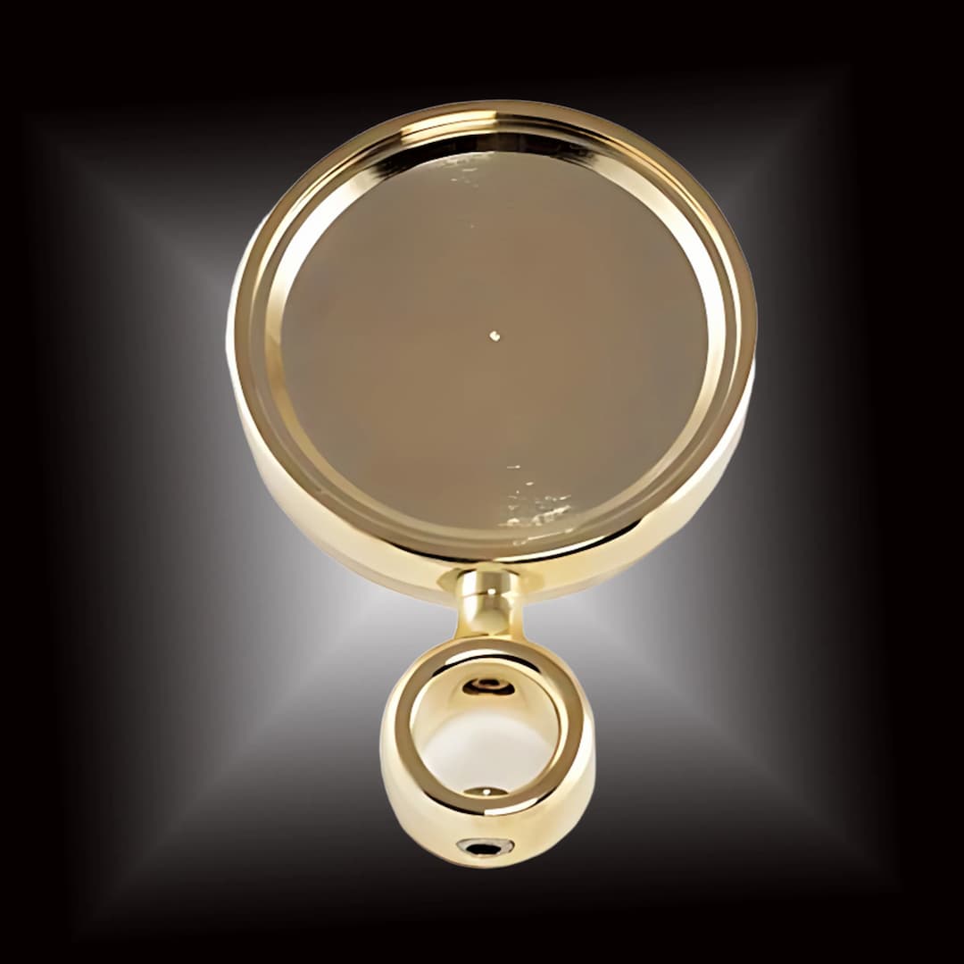 Медальон золото пластик