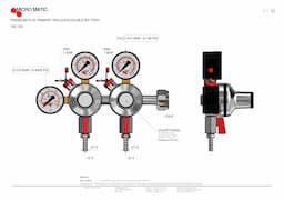 Редуктор Premium PLUS MicroMatic (Дания) на 2 давления  2