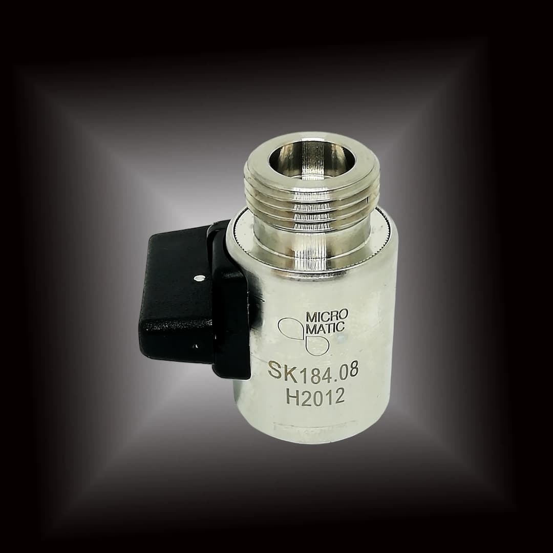 Шаровый кран, нержавеющая сталь, Micro Matic