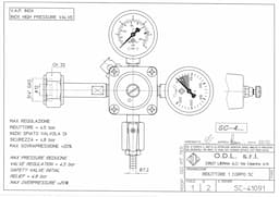Редуктор углекислотный, ODL, Италия 2