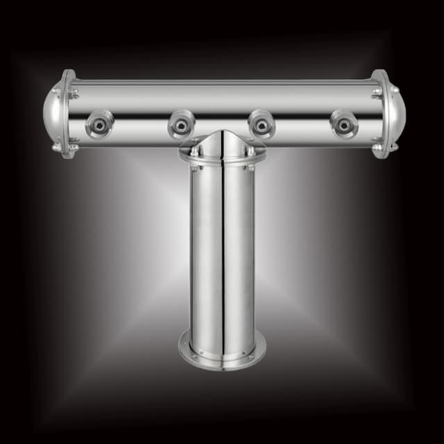Колонна Т-4 хром, без подсветки
