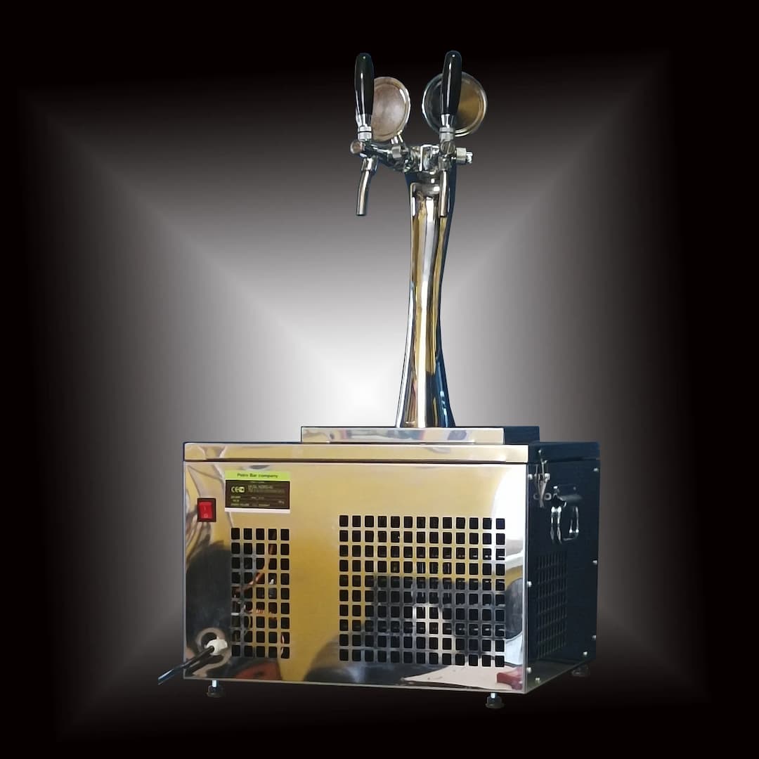 Охладитель пива Nord-40-2 с башней Кобра , надстоечный, проточный