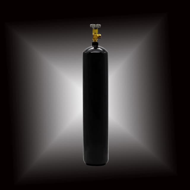 Баллон углекислотный, барный,  10 л плоское дно